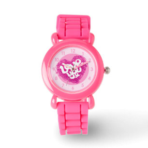 Mädchen-Liebe Sie Herzarmbanduhr Armbanduhr