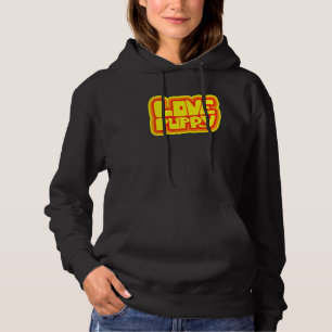 Mädchen lieben Welpen-Hund-Typ-Grafik für Hundebes Hoodie