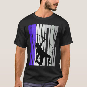 Mädchen Lila Bogenschießen Geburtstag Farbenfrohe  T-Shirt