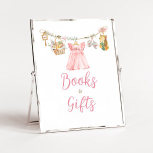 Mädchen lokal gewachsene Bücher und Geschenke Schi Poster