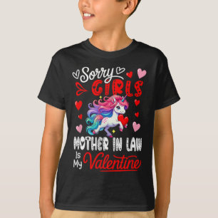 Mädchen Lustiger Witz Schwiegermutter Ist Mein Val T-Shirt