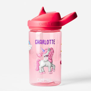 Mädchen Magical Unicorn Regenbogen Kinder Personal Trinkflasche