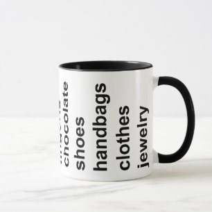 Mädchen-Material-Schwarzes Tasse