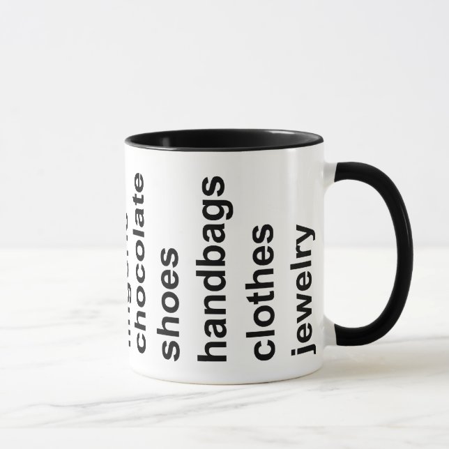 Mädchen-Material-Schwarzes Tasse (Rechts)