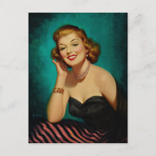 Mädchen meiner Träume Postkarte