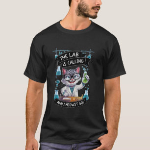 Mädchen-Meisterin der Wissenschaft Lustige Laborka T-Shirt