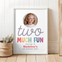 Mädchen Minimalistischer Regenbogen 2. Geburtstags
