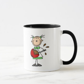 Mädchen-mischende Teig-T - Shirts und Geschenke Tasse