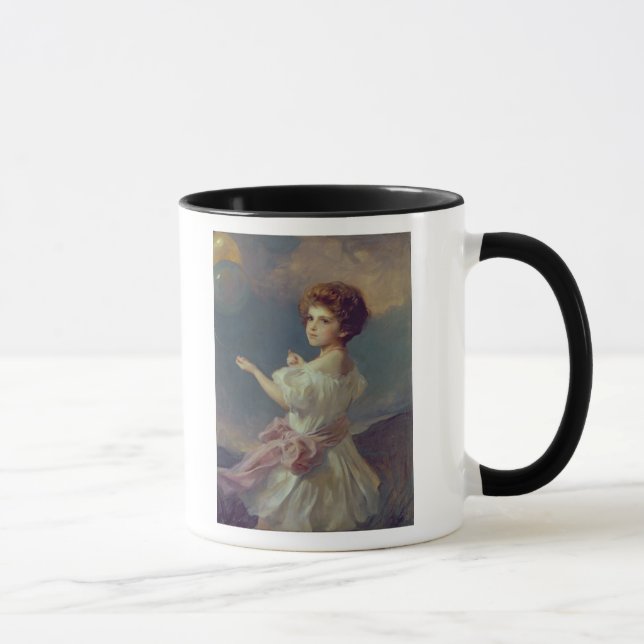 Mädchen mit Ballonen Tasse (Rechts)