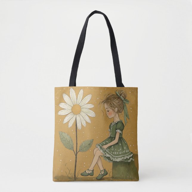 Mädchen mit Daisy-Tasche (Vorderseite)