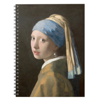 Mädchen mit dem Perlenohrring - Johannes Vermeer Notizblock