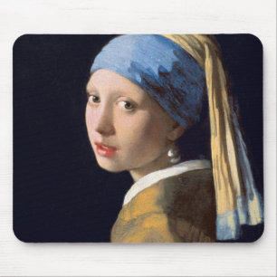 Mädchen mit dem Perlenohrring von Johannes Vermeer Mousepad