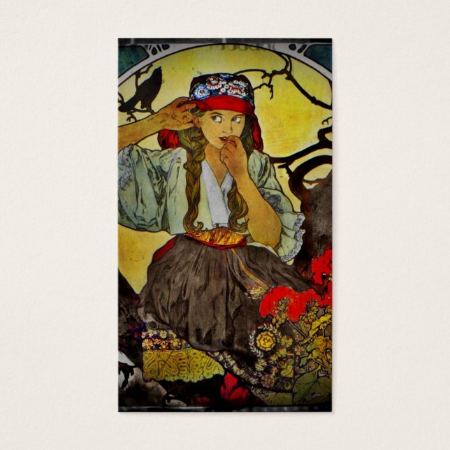 Mädchen mit dem Raven Mährischen Lehrerchor (Vorderseite)