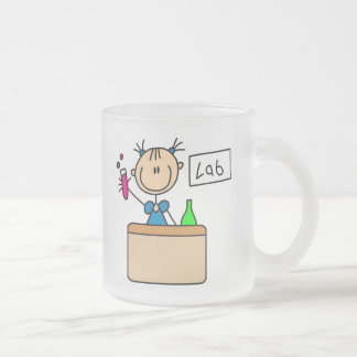 Mädchen mit der Rucksack-Tasse Mattglastasse