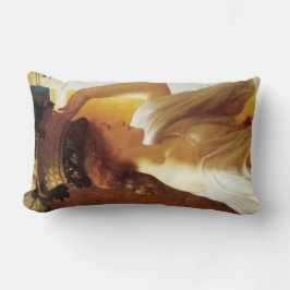 Mädchen mit einem Obstkorb (von Frederic Leighton) Lendenkissen