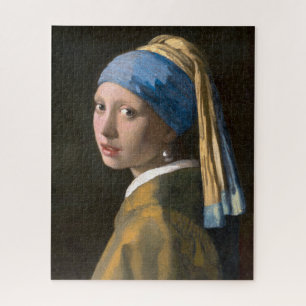 Mädchen mit einem Perlenohrring Johannes Vermeer Puzzle