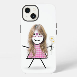 Mädchen mit Gänseblümchen  iPhone 13 Hülle
