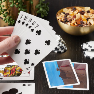 Mädchen mit Kamel Gemälde von Alfred Fox Spielkarten