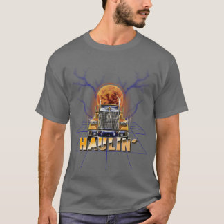 Mädchen mit Lastwagen T-Shirt