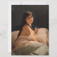 Mädchen mit Medallion (von Gerolamo Induno)