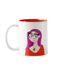 Mädchen mit Nekklace und stilvollem Haar