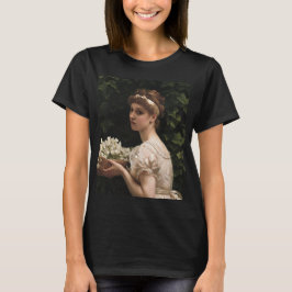 Mädchen mit Pea-Blüten (von Edward Poynter) T-Shirt