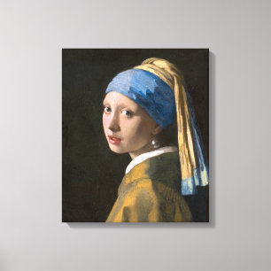 Mädchen mit Perlenohrring Johannes Vermeer Leinwanddruck