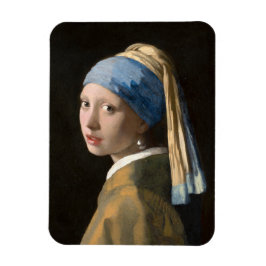 Mädchen mit Perlenohrring - Johannes Vermeer Magnet