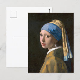 Mädchen mit Perlenohrring | Johannes Vermeer | Postkarte