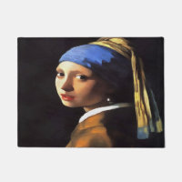 Mädchen mit Perlenohrring nach Johannes Vermeer