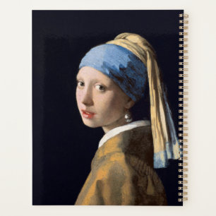 Mädchen mit Perlenohrring   Vintages Portrait Planer