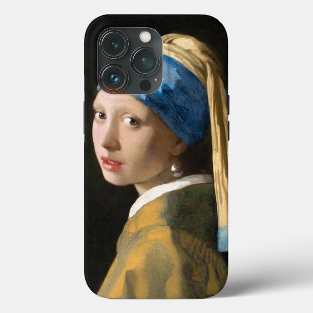 Mädchen mit Perlenohrring von Johannes Vermeer Case-Mate iPhone Hülle (Rückseite)