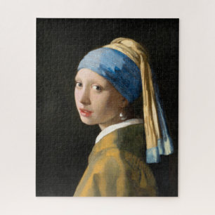 Mädchen mit Perlenohrring von Johannes Vermeer Puzzle
