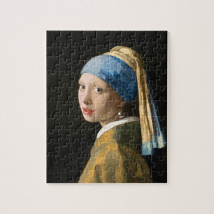 Mädchen mit Perlenohrring von Johannes Vermeer Puzzle