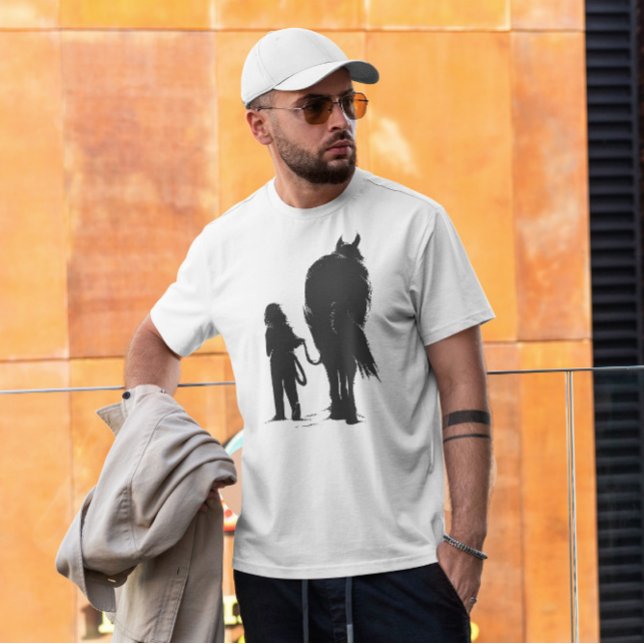 Mädchen mit Pferd T-Shirt (Von Creator hochgeladen)