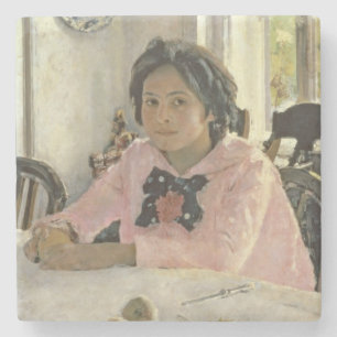 Mädchen mit Pfirsichen, 1887 Steinuntersetzer
