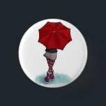 mädchen mit Regenschirm Button<br><div class="desc">mädchen mit Regenschirm</div>