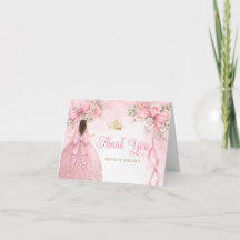 Mädchen mit rosa Schleifenband Quinceañera-Krone