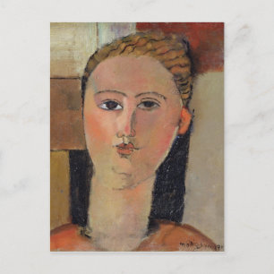 Mädchen mit rotem Haar, 1915 Postkarte