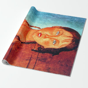 Mädchen mit Schweinen, Modigliani Geschenkpapier