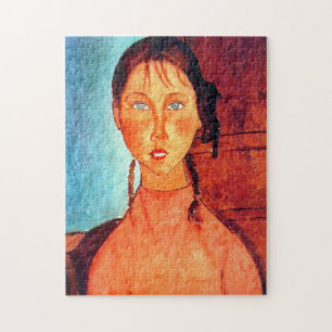 Mädchen mit Schweinen, Modigliani Puzzle