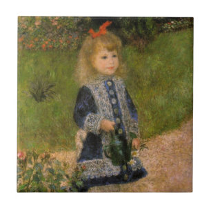 Mädchen mit Wassercan von Renoir Fliese