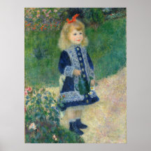 Mädchen mit Wasserkocher von Auguste Renoir