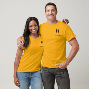 Mädchen mögen Mädchen-Tasche T-Shirt