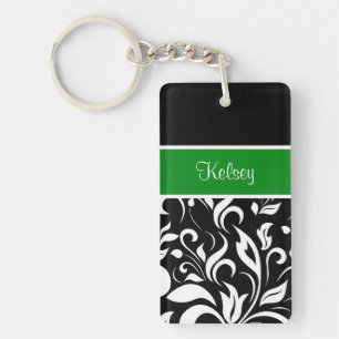 Mädchen-Monogramm-Schlüsselanhänger Schlüsselanhänger