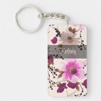 Mädchen-Monogramm-Schlüsselanhänger Schlüsselanhänger