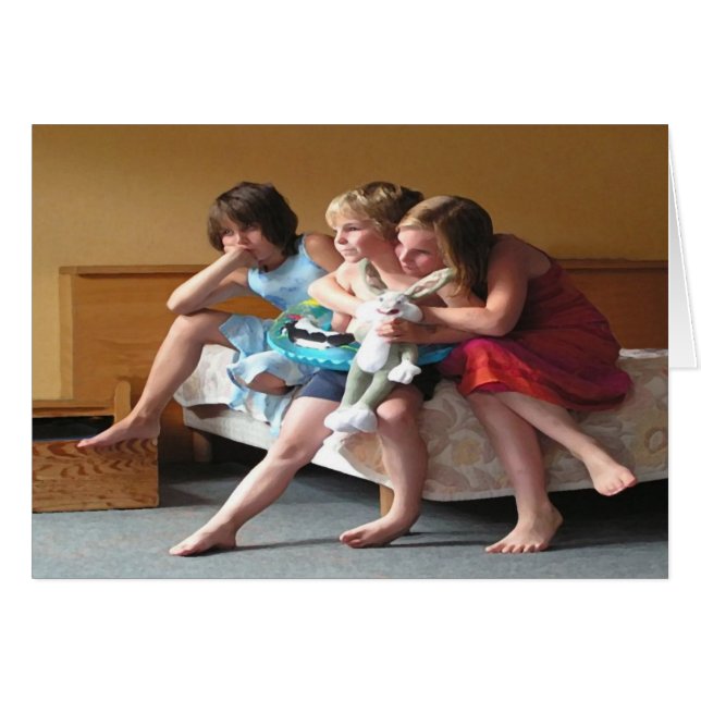 Mädchen-Nacht heraus kardieren (Vorderseite (Horizontal))