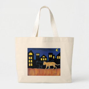 "Mädchen-Nachtheraus" Taschen-Tasche Jumbo Stoffbeutel