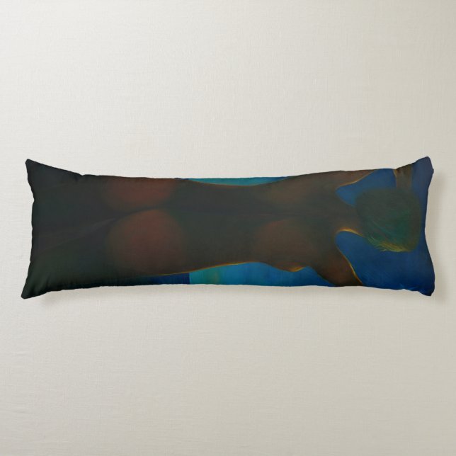 Mädchen nachts seitenschläferkissen (Vorderseite)