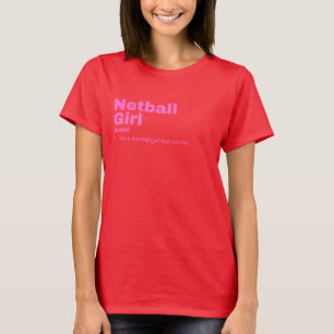  Mädchen - Netball T-Shirt